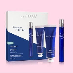 Capri Blue Fragrance Gift Set - 1 Volcano Ea34 fl oz & 1 Volcano Mini Hand Cream